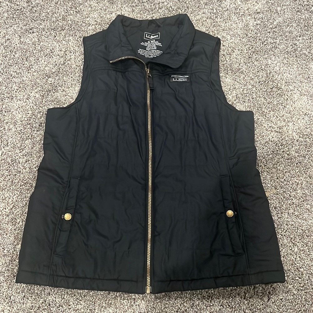 L.L. Bean Black Women's Vest